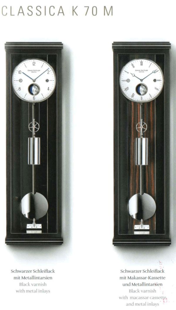 德國歐文薩特勒 Classica K70M 經典掛鐘：圖片 5